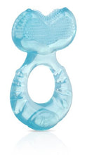 Load image into Gallery viewer, Nuby Silicone Teethe-eez Teether with Bristles, Includes Hygienic Case, Colors May Vary