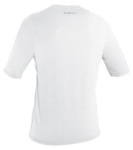 Load image into Gallery viewer, O'Neill Men's Basic Skins Upf 30 + Short Sleeve Sun Shirt, White, Small