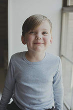 Load image into Gallery viewer, Brix Boys' Long Sleeve Tees - Tagless Crewneck Cotton Soft 4-pk Shirts. 11-13