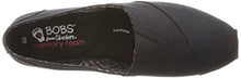Load image into Gallery viewer, BOBS from Skechers Women's Plush Peace and Love Flat,Black,5 M US