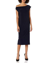 Load image into Gallery viewer, Norma Kamali Women's Drop Shoulder Dress, Midnight, S