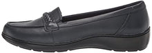 Load image into Gallery viewer, Clarks Women's Cora Viola Loafer, Navy Leather, 10 Wide