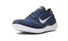 Load image into Gallery viewer, Nike Free RN Flyknit 2018 942838 400 College Navy/White Men's Running Shoes (11.5)