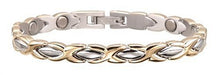 Load image into Gallery viewer, Sabona Lady Executive Dress Gold Duet Magnetic Bracelet - Small, 1 Count