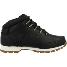 Load image into Gallery viewer, Timberland Mens Euro Sprint Mid Hiker Leather Black Boots 8.5 US