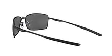 Load image into Gallery viewer, Oakley Men's OO4075 Square Wire Rectangular Sunglasses, Polished Black/Prizm Black, 60 mm