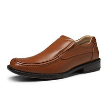 Load image into Gallery viewer, Bruno Marc Men's Goldman-02 Brown Slip on Leather Lined Square Toe Dress Loafers Shoes for Casual Weekend Formal Work - 9.5 M US