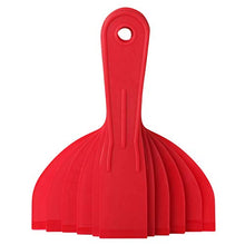 Load image into Gallery viewer, Bates- Putty Knife, Variety Size Pack, Set of 6, Plastic Scraper, Plastic Putty Knife, Putty Knife Set, Plastic Spreader, Spackle Tool, Plastic Putty Knife Scraper, Plastic Scraper Tool, Putty Scraper