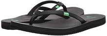 Load image into Gallery viewer, Sanuk Women's Yoga Joy Flip Flop,Black,8 M US