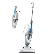 Load image into Gallery viewer, Black & Decker BDST1609 3-in-1 Corded Lightweight Handheld Cleaner & Stick Vacuum Cleaner, White with Aqua Blue