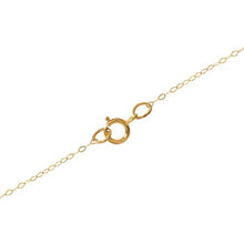 Load image into Gallery viewer, Disney Mickey Mouse 14KT Yellow Gold Pearl Necklace;