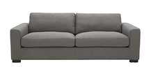 Load image into Gallery viewer, Amazon Brand - Stone & Beam Westview Extra-Deep Down-Filled Sofa Couch, 89"W, Smoke