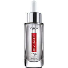 Load image into Gallery viewer, Hyaluronic Acid Serum for Skin, L'Oreal Paris Skincare Revitalift Derm Intensives 1.5% Pure Hyaluronic Acid Face Serum, Hydrates, Moisturizes, Plumps Skin, Reduces Wrinkles, Anti Aging Serum, 1 Oz