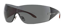 Load image into Gallery viewer, Versace VE2054 100187 41M Gunmetal/Grey Wrap Square Sunglasses For Men For Women+FREE Complimentary Eyewear Care Kit