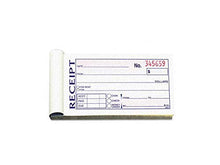 Load image into Gallery viewer, 1InTheOffice Money and Rent Receipt, 2-3/4 x 5-3/8 Inches, 2-Parts, Carbonless, White/Canary, 50 Sets per Book (3 Books)