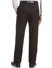 Load image into Gallery viewer, Haggar mens Haggar Men's Cool 18 Classic Fit Hidden Expandable Waist Pant , Black, 34x32