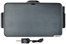 Load image into Gallery viewer, Presto 07072 Slimline Griddle, Black, 22"