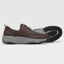 Load image into Gallery viewer, OTHUME Casual Boat Shoes for Men Comfortable, Mens Deck Shoes Penny Loafers & Slip-ons Sneakers XXDX002M-RH-US-TAUPE-9.5 Brown