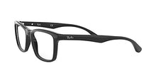 Load image into Gallery viewer, Ray-Ban Unisex-Adult RX5279 Prescription Eyeglass Frames, Shiny Black/Demo Lens, 55 mm