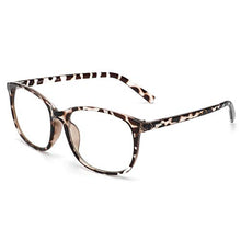 Load image into Gallery viewer, Cyxus Blue Light Blocking Glasses Square Computer Eyewear Clear Lens Eyeglasses Frame (Leopard #2) (8121T03&Leopard)