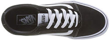 Load image into Gallery viewer, Vans Women's WM Ward Sneaker, Black ((Suede/Canvas) Black/White Iju), 7