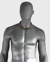 Load image into Gallery viewer, Tigers Eye Handmade Beaded Necklace for Men Natural Stone Jewelry