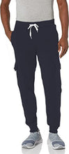 Load image into Gallery viewer, Southpole Men's Active Basic Jogger Fleece Pants, New Navy (Cargo), Medium