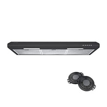 Load image into Gallery viewer, CIARRA CAB75918B 30 inch Range Hood with CACF006 Carbon Filters, Stainless Steel Stove Vent Hood for Kitchen
