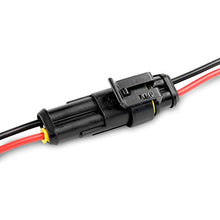 Load image into Gallery viewer, Nilight - 50020R 2Pin Way 16AWG Waterproof Wire 1.5mm Series Terminal Connector-10 Pack,2 Years Warranty