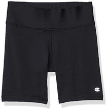 Load image into Gallery viewer, Champion womens Absolute Bike With Smoothtec Waistband Short, Black, X-Small US