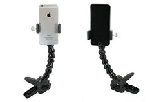 Load image into Gallery viewer, Golf Gadgets - Swing Recording System | Large Device Holder (PHABLET) with Jaws Clamp & Gooseneck Mount. Compatible Large Devices Like iPhone 6/7 Plus, Samsung Galaxy Note, etc.