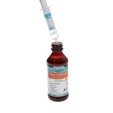Load image into Gallery viewer, Dr. Talbot's Mucus + Cold Relief Liquid Medicine, Naturally Inspired, for Children, Includes Syringe, Natural Grape Juice Flavor, 4 Fl Oz