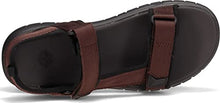 Load image into Gallery viewer, Dockers Mens Soren SupremeFlex Outdoor Sandal, Dark Brown/Black, 9 M