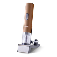 Load image into Gallery viewer, Dash Serve & Preserve Wine Set – Rechargeable Electric Wine Preservation System – Wine Bottle Opener, Vacuum Sealer, 2 Reusable Caps + Charging Base – Rose Gold