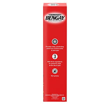 Load image into Gallery viewer, Ultra Strength Bengay Topical Pain Relief Cream, Non-Greasy Topical Analgesic for Minor Arthritis, Muscle, Joint, and Back Pain, Camphor, Menthol & Methyl Salicylate, 4 oz