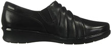 Load image into Gallery viewer, Clarks Women's Hope Roxanne Loafer, Black Leather, 9 M US