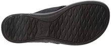 Load image into Gallery viewer, Clarks Women's Arla Glison Flip-Flop, black fabric, 8 Medium US