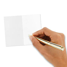 Load image into Gallery viewer, Hallmark Kids Mini Valentines Day Cards Assortment, 12 Cards with Envelopes (Gold Foil Happy Hearts)