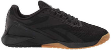 Load image into Gallery viewer, Reebok Mens Nano X1 Cross Trainer, Black/Night Black/Rubber Gum, 14