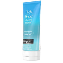 Load image into Gallery viewer, Neutrogena Hydro Boost Gentle Exfoliating Facial Cleanser with Hyaluronic Acid, Non-Comedogenic Oil-, Soap- & Paraben-Free Daily Face Wash, 5 oz (Pack of 3)