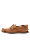 Load image into Gallery viewer, Sperry Mens A/O 2-Eye Boat Shoe, Sahara, 12