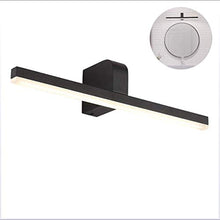 Load image into Gallery viewer, CWH&WEN Simple Wall Cabinet Lamp, AC110-240V LED Mirror Front Light, Modern Waterproof Anti-Fog Bathroom Mirror Lamp, 8W 40Cm,50cm 12w