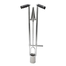 Load image into Gallery viewer, AIWFL Bulb Planter, Bend Free Tool for Planting Bulbs Manual Seedling Transplanter Stainless Long Handle Bulb Planter Weeder Sod Plugger Flower Planting Soil Sampler-5-IN-1 Lawn Tool and Garden Tool