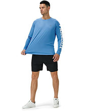 Load image into Gallery viewer, Roadbox UPF 50+ Fishing Shirts for Men Long Sleeve UV Sun Protection Rash Guard T-Shirt Quick Dry Outdoor Tops for Running, Hiking, Swimming