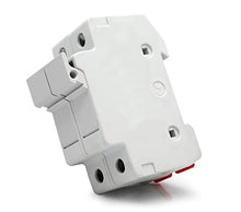 Load image into Gallery viewer, Solar Odyssey 2 Pack - Din Rail Mounted Fuse Holder with Fuse 30A 10x38mm, Fits 35mm Wide Din Rail ,Gray