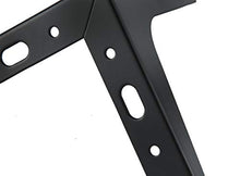 Load image into Gallery viewer, NATGAI Set of 4 Furniture Legs, Modern Furniture Sofa Legs Metal Chrome Polished Table Cabinet Cupboard Feet DIY Replacement Parts (4inch Height, Black)