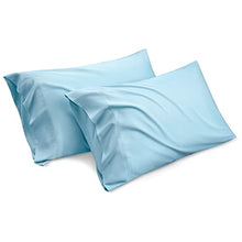 Load image into Gallery viewer, Bedsure Bamboo King Size Pillow Cases 2 Pack - White Cooling Pillowcases Set of 2 with Envelope Closure, Cool and Breathable Pillow Case, 20x40 inches