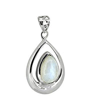 Load image into Gallery viewer, YoTreasure 1.45" Moonstone Solid 925 Sterling Silver Chain Pendant Jewelry