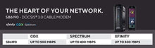Load image into Gallery viewer, ARRIS SURFboard SB6190 DOCSIS 3.0 Cable Modem, Approved for Cox, Spectrum, Xfinity & others (Black)