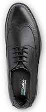 Load image into Gallery viewer, SR Max Durham, Men's, Black, Wingtip Dress Style Soft Toe Slip Resistant Work Shoe (7.0 M)